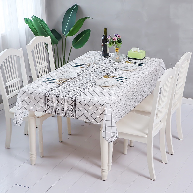 Rising Star Nordic Style Waterproof OilProof Tablecloth Rectangle