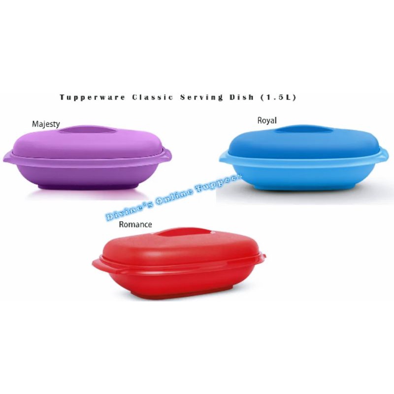 1 pc Tupperware Classic Serving Dish Set Shopee Philippines