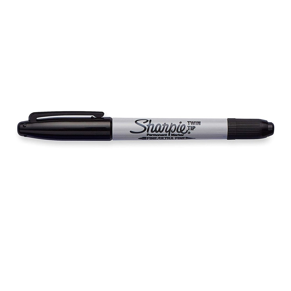 Sharpie Twin Tip Permanent Chemical Marker 2 (1 Pcs) Sharpy Pen Magic