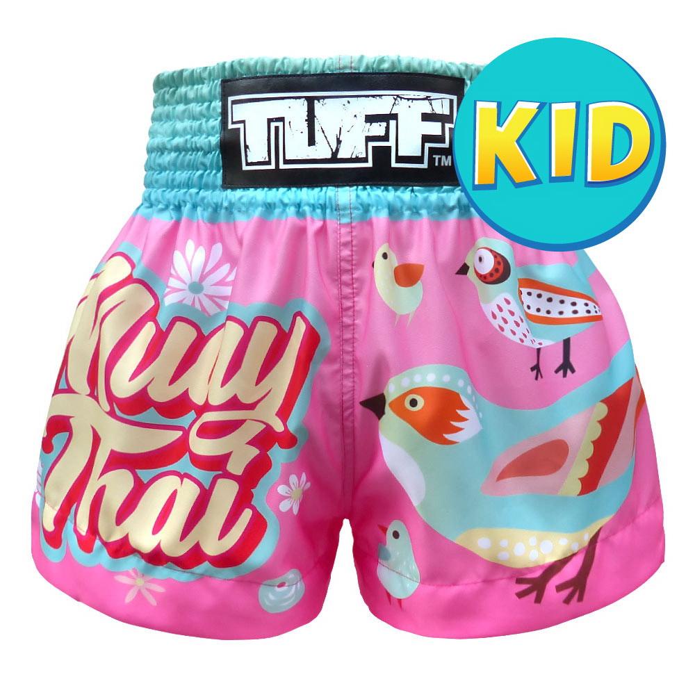 TUFF Kid Pastel Pink Birds Pattern Shorts | Shopee Philippines