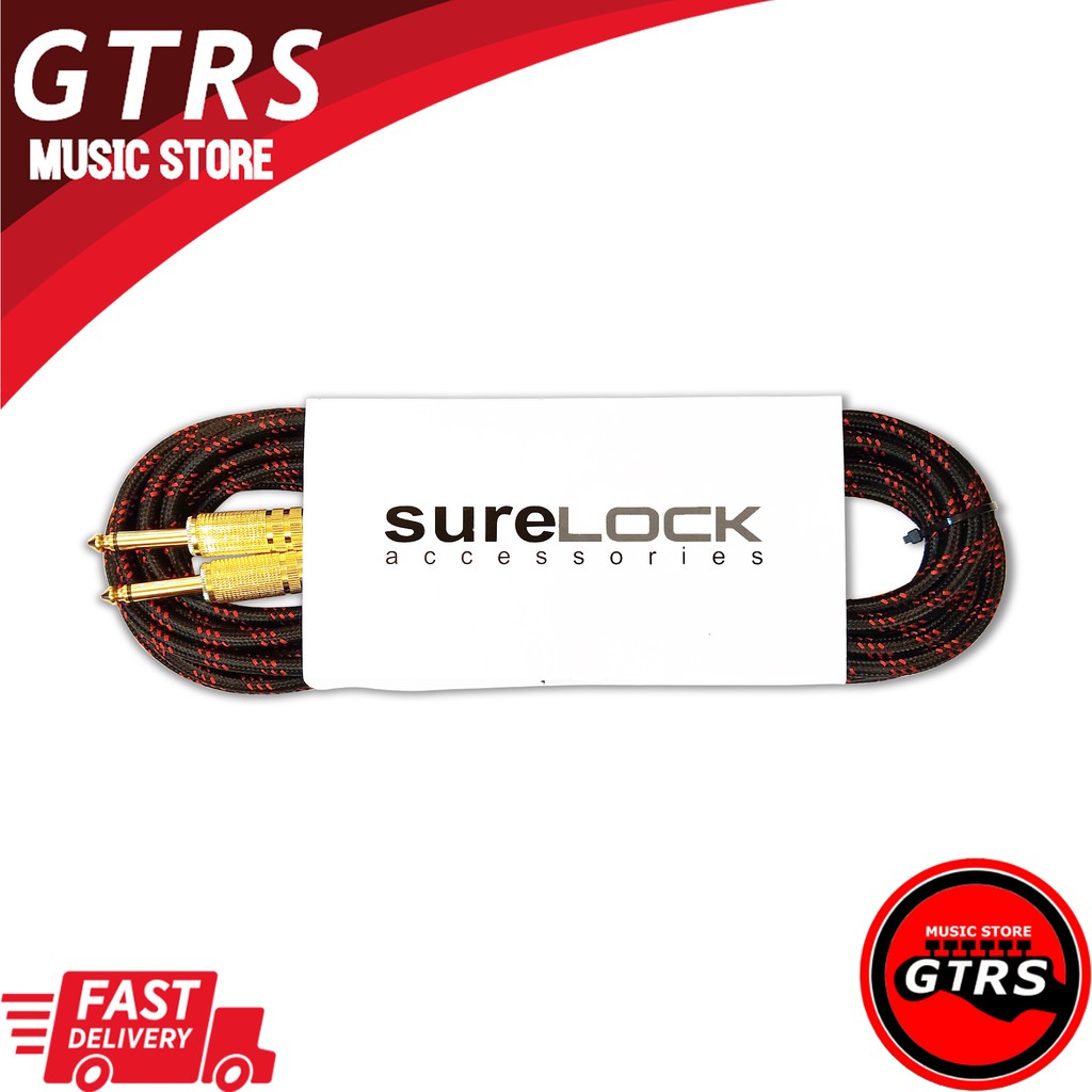 Surelock BC202 Instrument Cable 20 ft. (Black) | Shopee Philippines