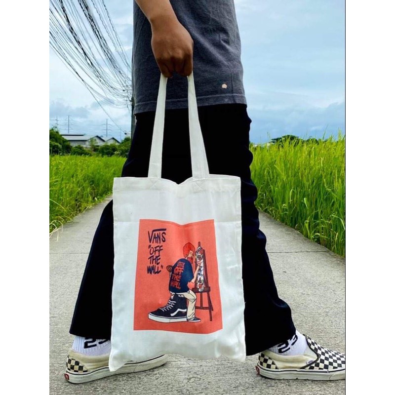 Unisex shop tote bag