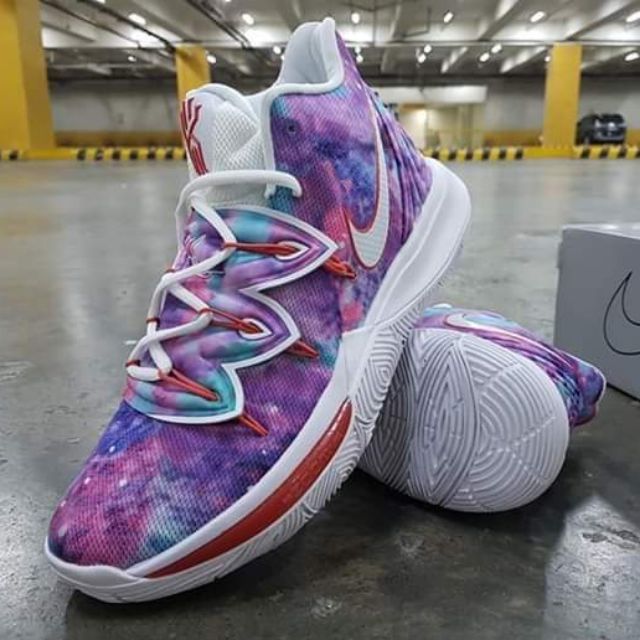 Kyrie 5 hotsell neon blends release