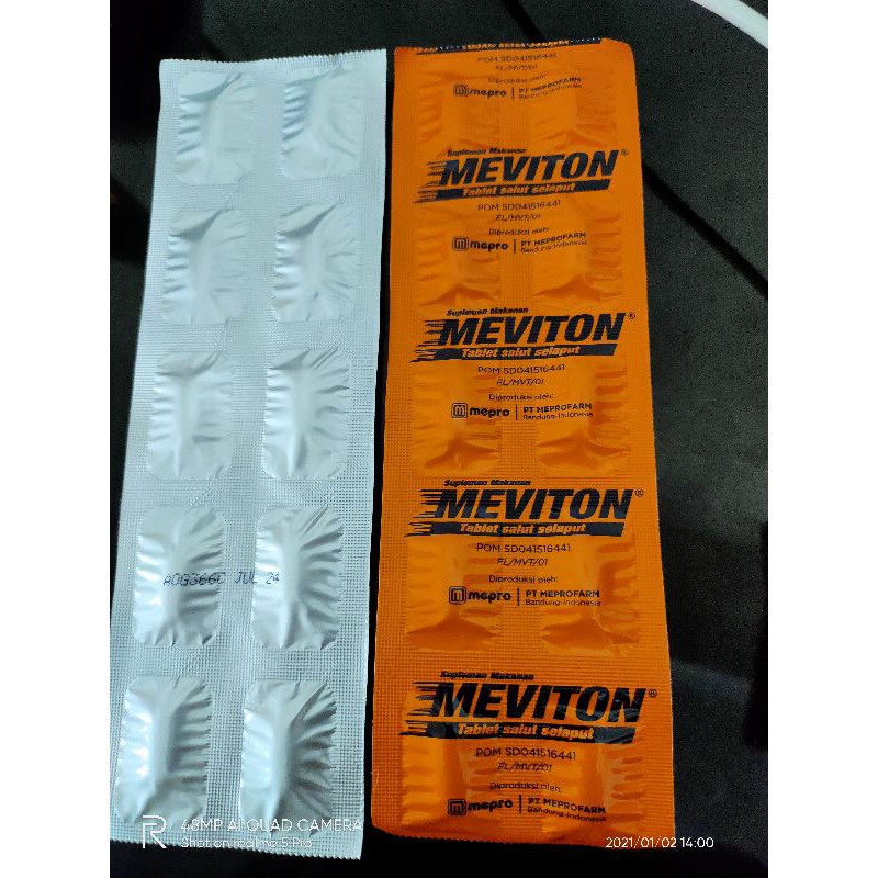 Meviton 1 strip 10 Tablets | Shopee Philippines
