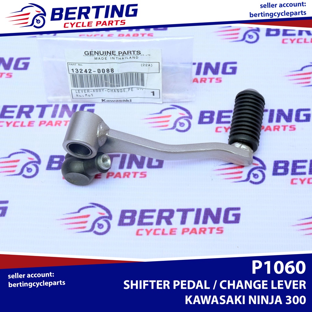 SHIFTER PEDAL CHANGE LEVER Kawasaki Ninja 300 Genuine 132420088