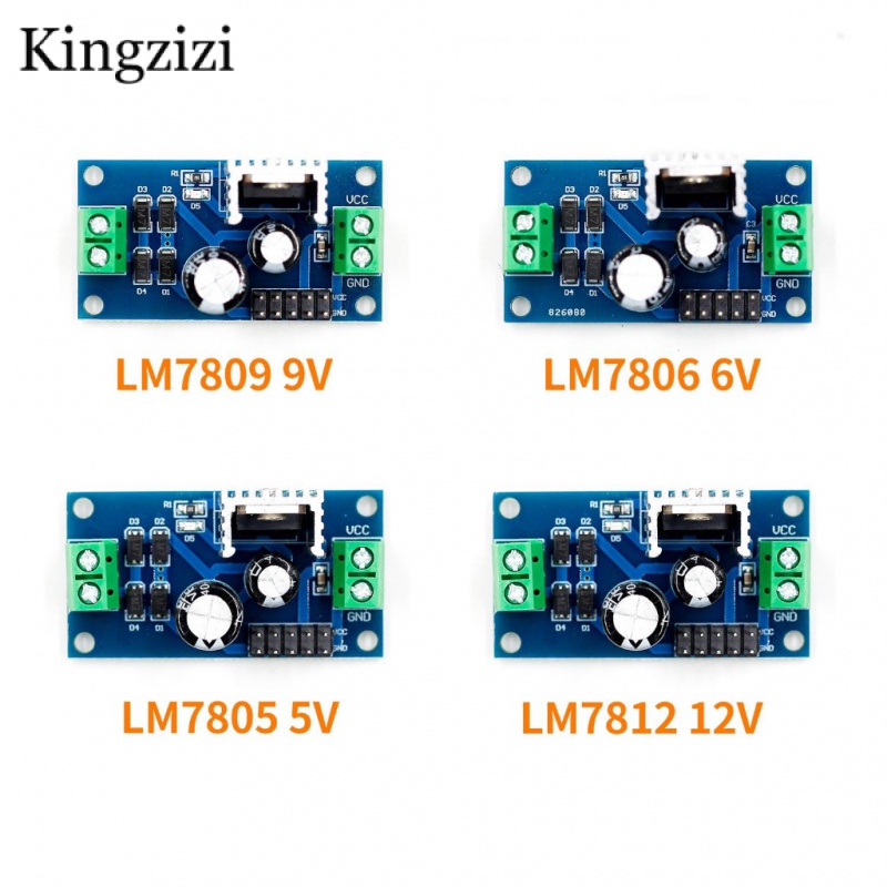 LM7805 LM7806 LM7809 LM7812 DC/AC Three Terminal Voltage Regulator ...