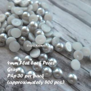 4mm Flat Back Pearls