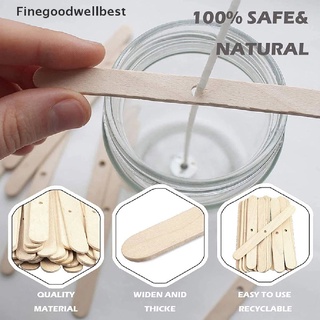 Wooden Candle Wick Holders, 50pcs Wooden Candle Wick Holders Professional  Candle Wicks Centering Device Bars for Candle Making 