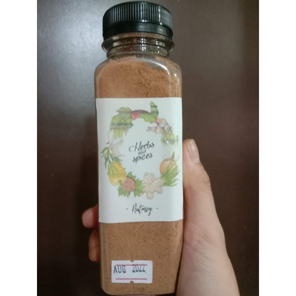 Nutmeg Powder Premium Grade 250g bottle Shopee Philippines