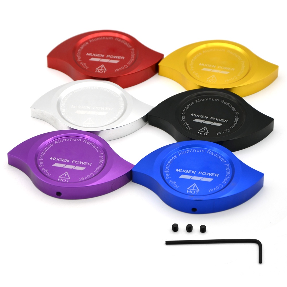For MUGEN Aluminum Radiator Protection Cap Cover Fit For HONDA Accord ...