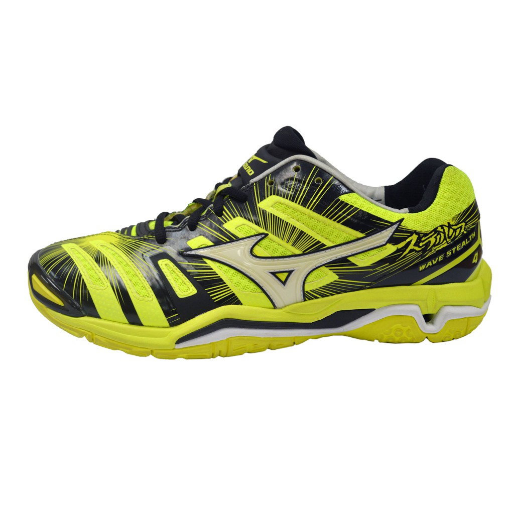 Mizuno wave stealth 4 on sale yellow