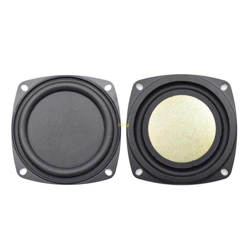 2x 5 Inch Passive Radiator For Speaker Woofer - Auxiliary Bass Diaphragm (Universal, 139mm Diameter)