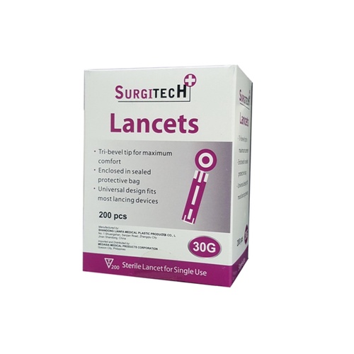 Lancets 200pcs per box Surgitech/Partners | Shopee Philippines