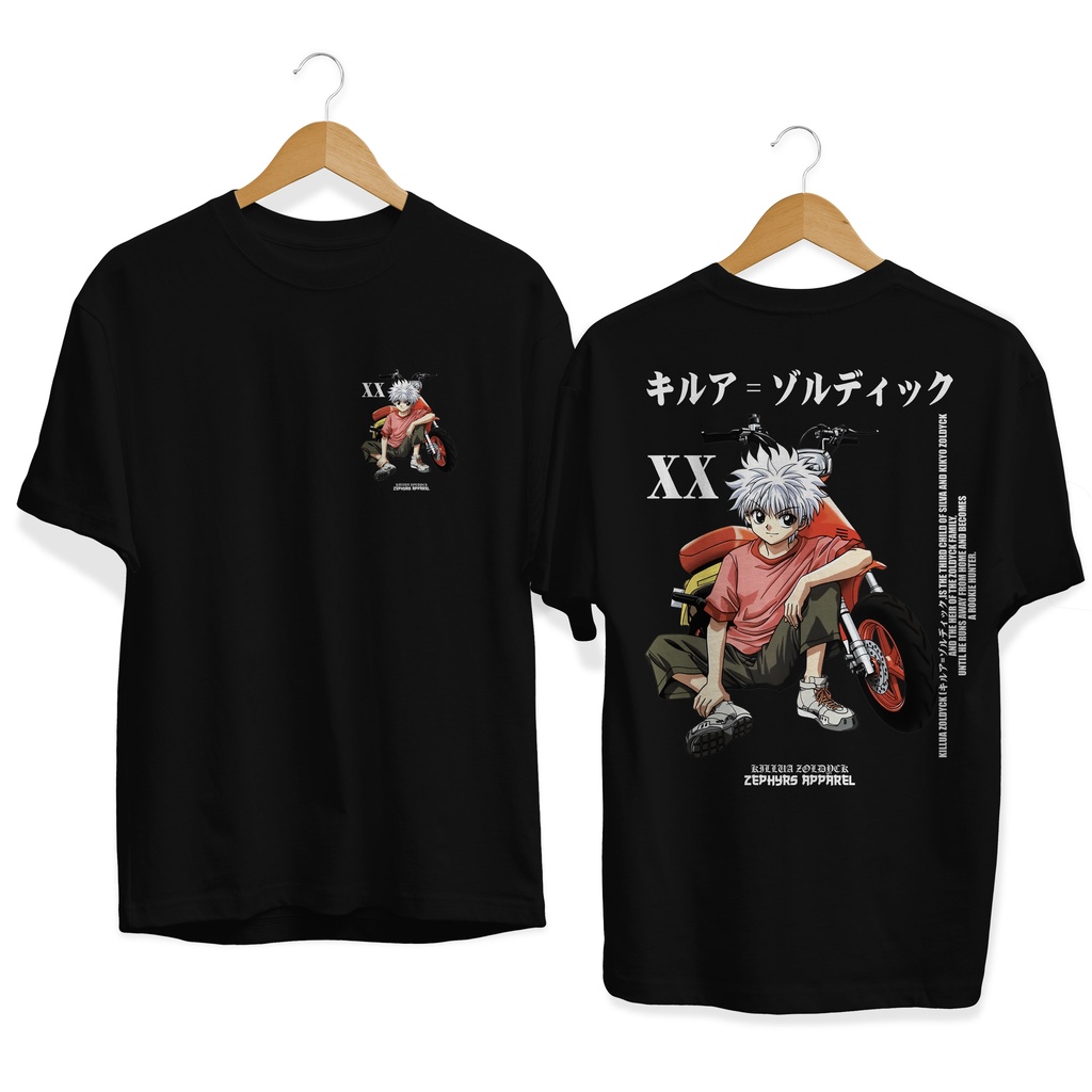 T-shirt Killua Zoldyck Hunter X Hunter - Taille M, Blanc, Coton - Neuf Avec étiquettes