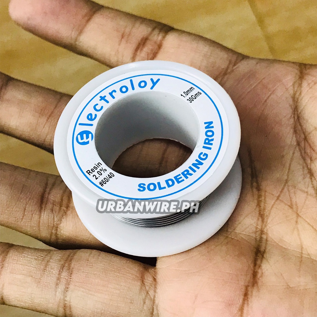 30G Electroloy Soldering Lead 1 Roll 0.8mm Heavy Duty | Shopee Philippines