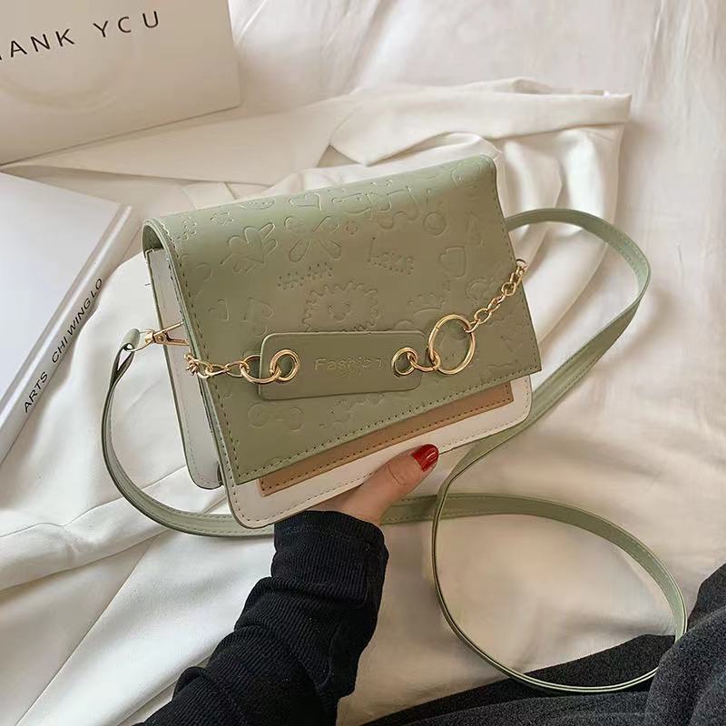 Korean Fashion Women Sling Bag Casual Girl Cute Messenger Bag Chain Bag Shopee Philippines