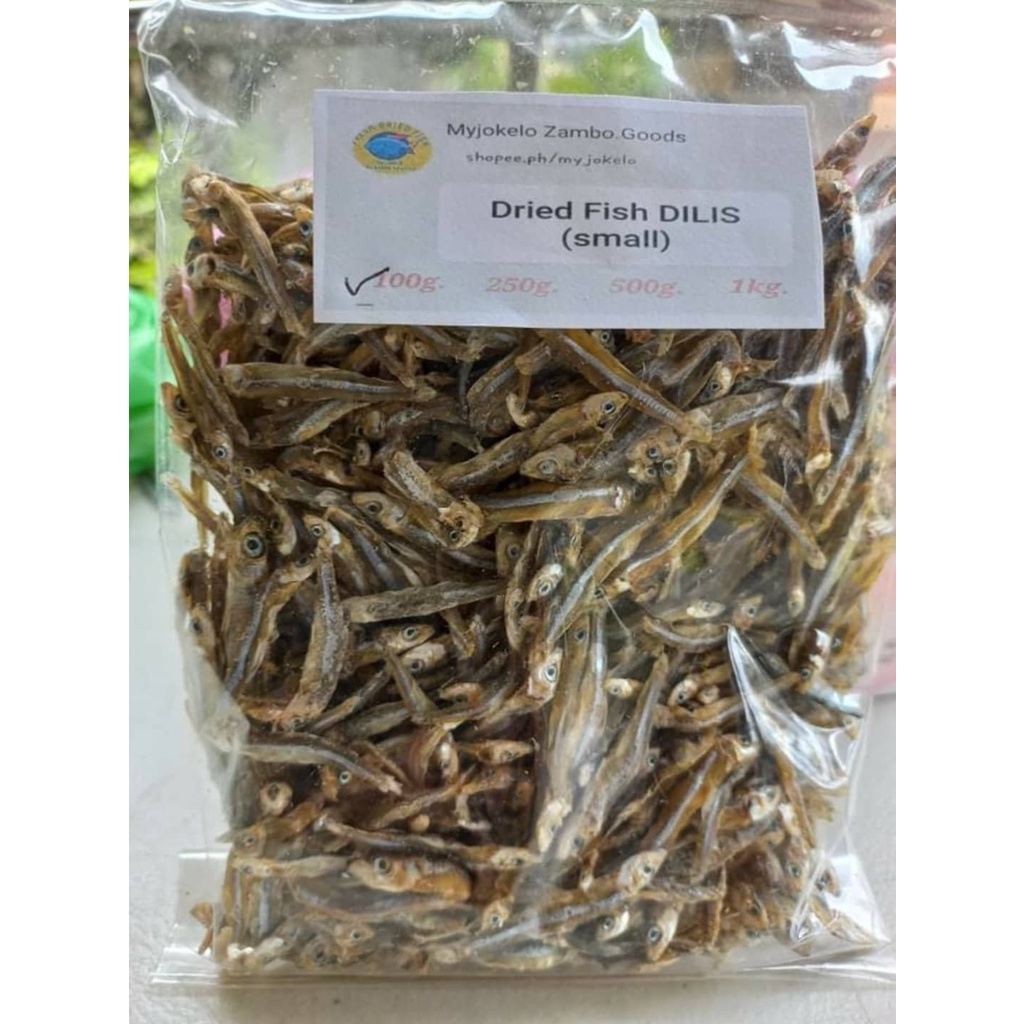 Dried Fish DILIS (small) 100g Shopee Philippines