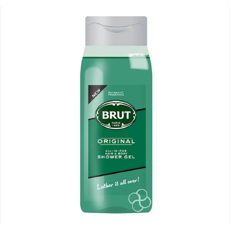 Brut Original All-in-One Hair and Body Shower Gel 500ml | Shopee ...