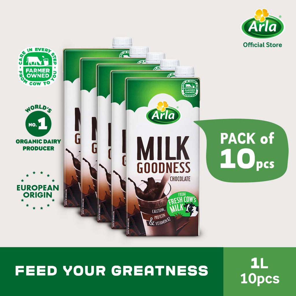 Arla Chocolate Milk 1L 10-Pack | Shopee Philippines