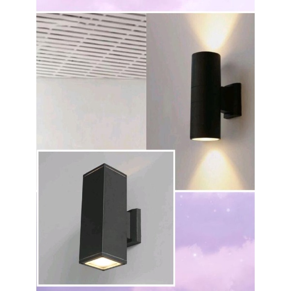 Outdoor Up & Down Wall Lamp, E27 | Shopee Philippines