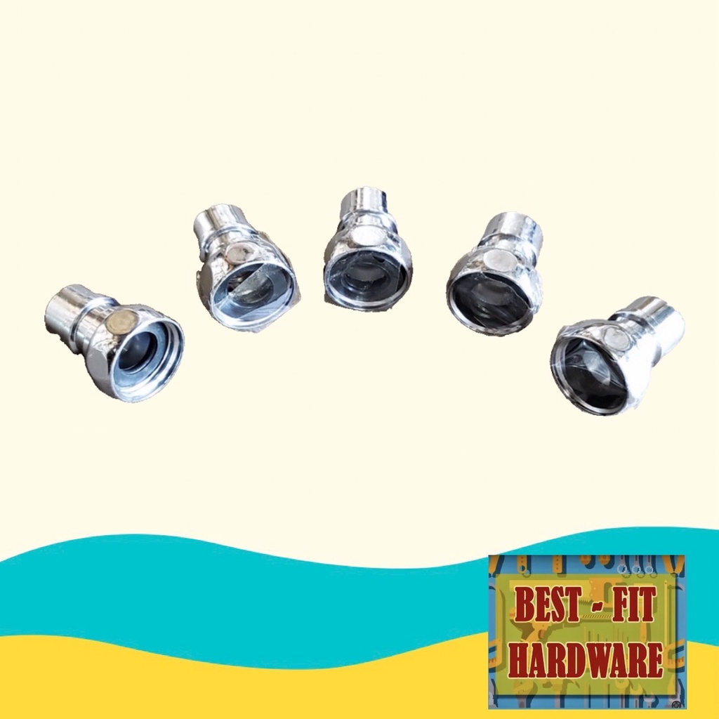 PVC CHROME HOSE & WASHING MACHINE HOSE TO PVC FAUCET CONNECTOR with