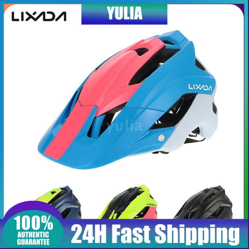 YULA Lixada Ultra lightweight Mountain Bike Cycling Bicycle Helmet Sports Safety Protective He Shopee Philippines