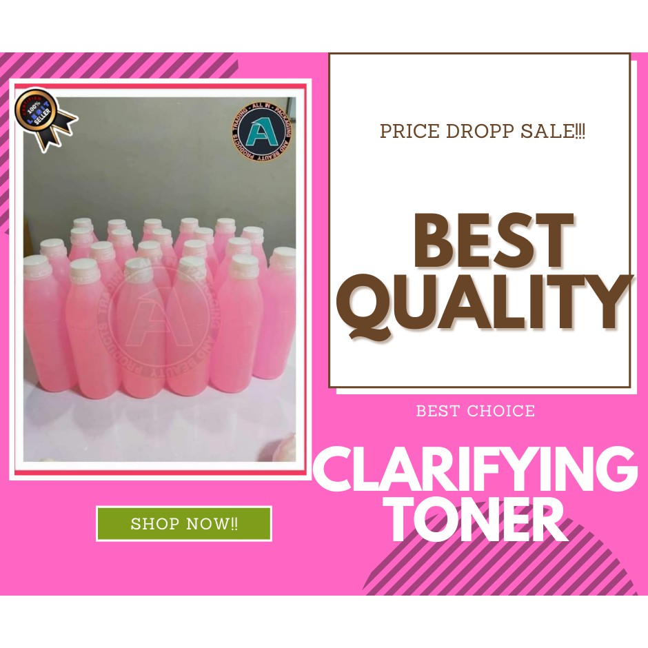 buy 10 liters free 1 liter clarifying toner FDA APPROVED | Shopee ...