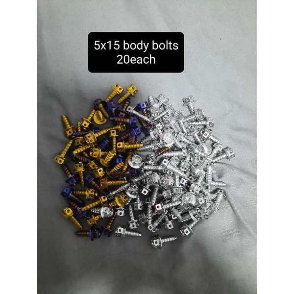 body bolts set for r150 carb + headbolts + duo cup Shopee Philippines