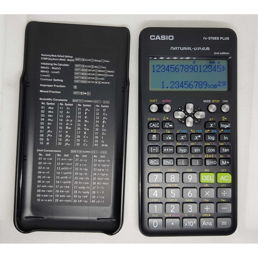 Casio FX570ES Plus Scientific Calculator (Original) 2nd Edition