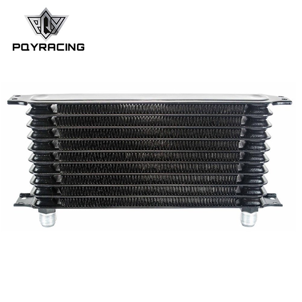 Universal 10 Row AN-10 Aluminum Engine Or Transmission Oil Cooler Kit - Ds-auto-parts