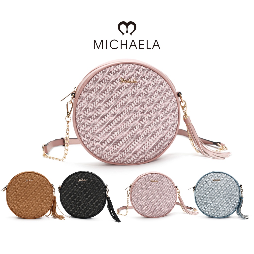 DESIGNER FASHION STRAW WOVEN CIRCLE CROSSBODY BAG JY-BGS-82613 > Messenger  Bags ,Cross Body > Mezon Handbags