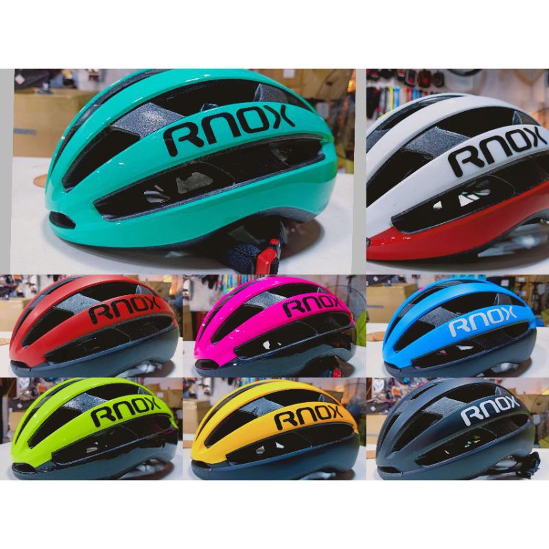【Hot Sale】COD Rnox One-Piece Road Bike Helmet Unisex Professional Bicycle  Helmet Bike Mountain Road Cycling Helmet