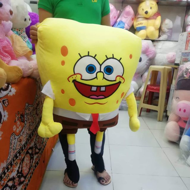 Giant spongebob deals stuffed animal