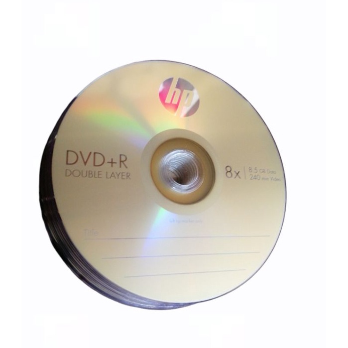 HP DVD+R DUAL LAYER 8.5GB 240MIN 2 brand variation | Shopee Philippines