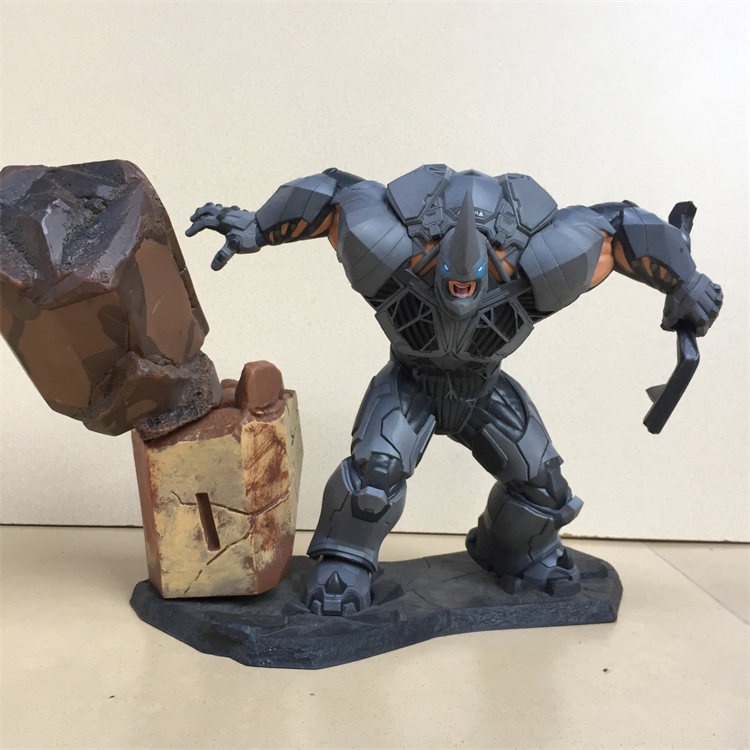 DST Statue Gallery Marvel SpiderMan Iron Man Thor Hulk Rhino Man