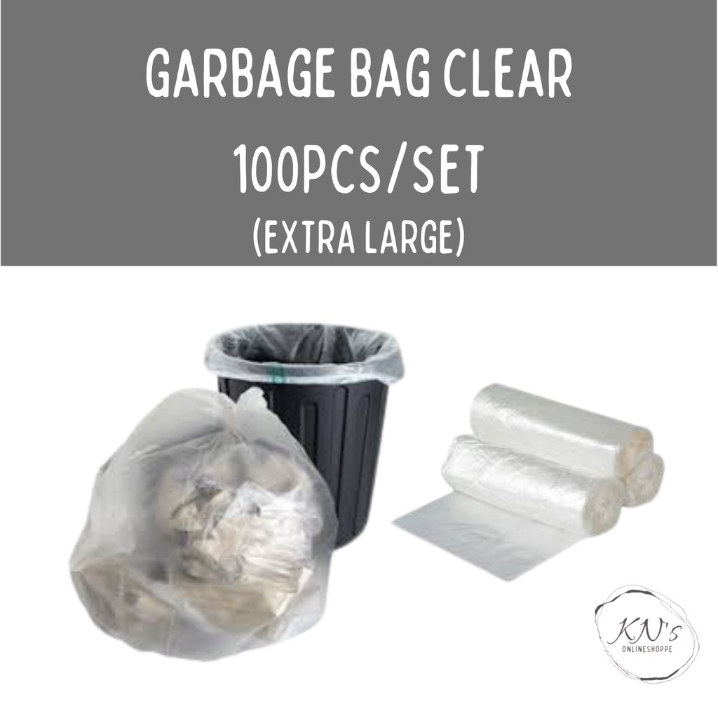 Trash deals bag transparent