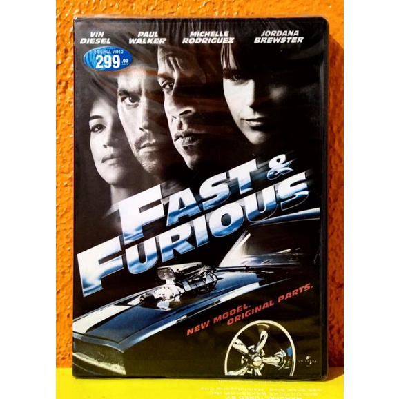 FAST & FURIOUS 4 ORIGINAL DVD MOVIE BRANDNEW SEALED Shopee Philippines
