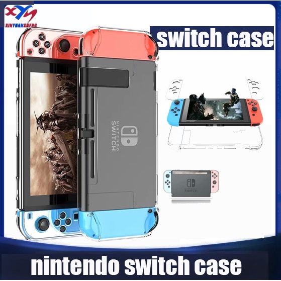 switch crystal shell Nintendo Switch Case Game Consoles Full Protective ...