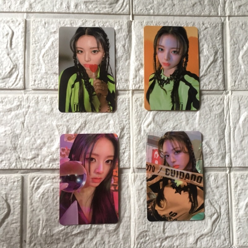 ITZY - Guess Who Photocards (Yeji, Lia, Ryujin, Chaeryoung, Yuna