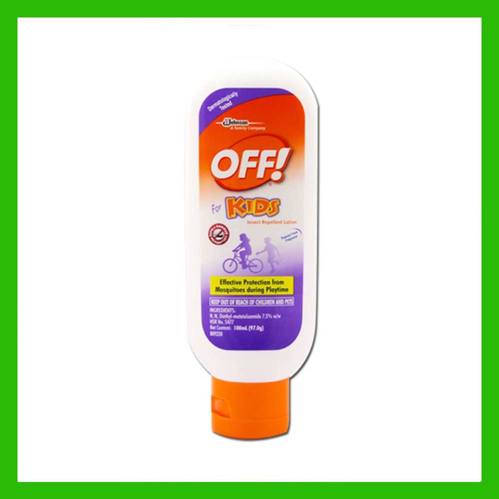 OFF! Kids Insect Repellent Lotion 100ml Shopee Philippines