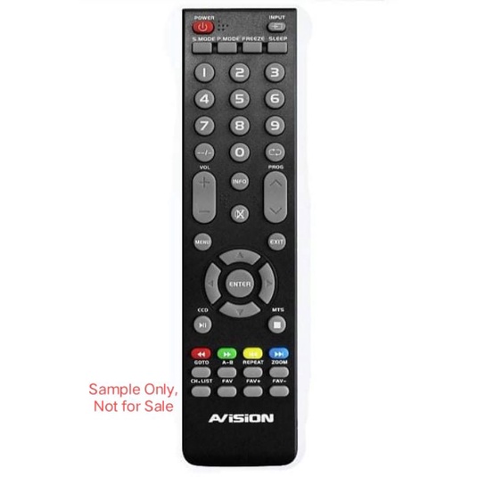 Remote for Avision LED TV | Shopee Philippines