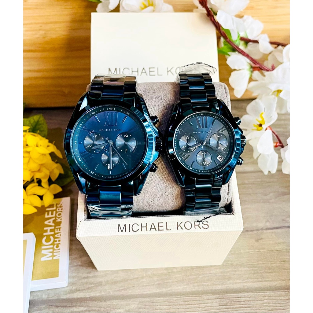MK Watch Bradshaw Blue Stainless Chronograph MK6248 each Shopee Philippines