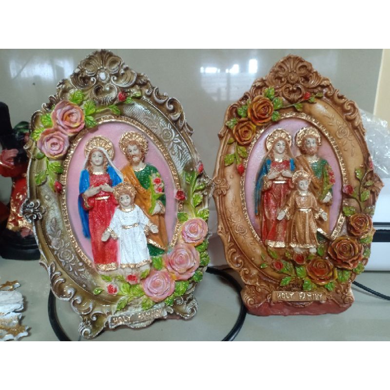 Holy Family with Frame (10 inches) | Shopee Philippines