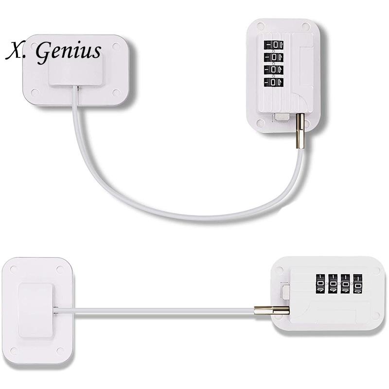 2 Pieces Refrigerator Lock Freezer Lock Fridge Door Lock Combination