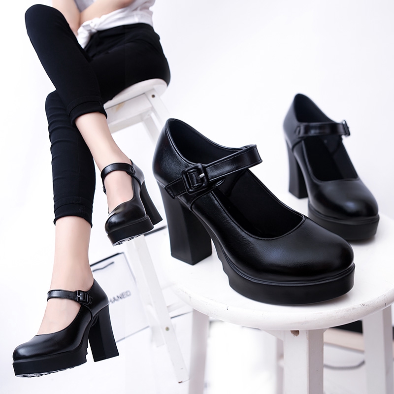 Mary jane shoes discount heels