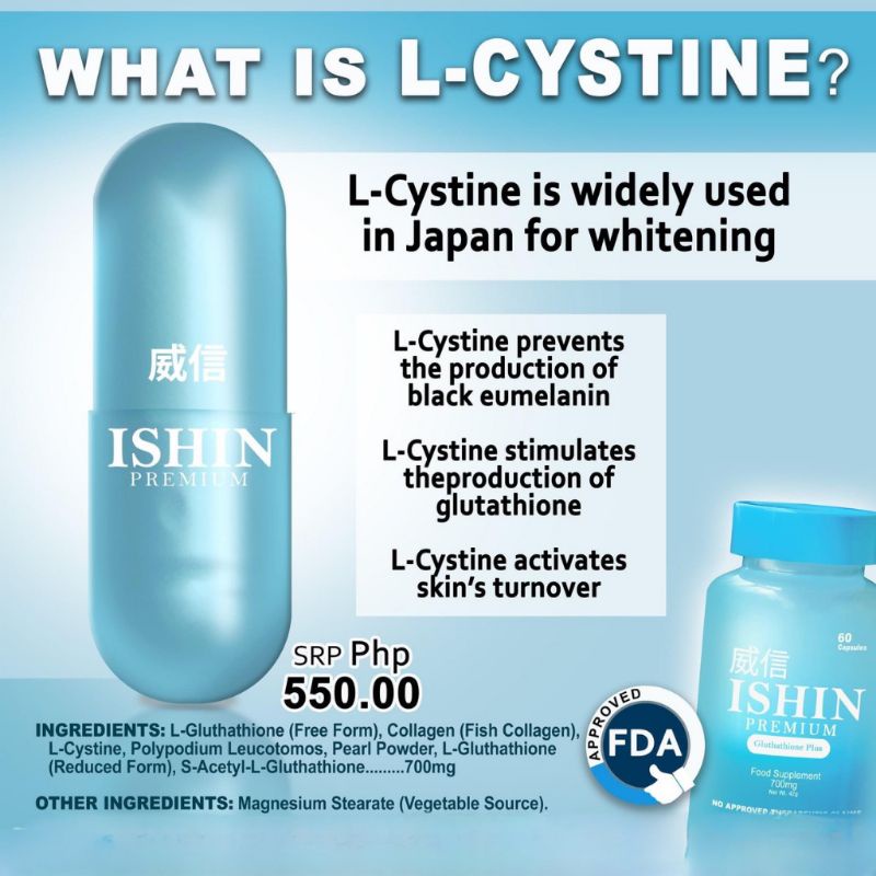 AUTHENTIC ISHIN JAPAN GLUTATHIONE 700MG Shopee Philippines