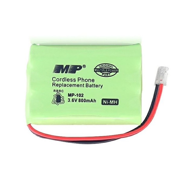 3.6V 3xAAA 800mAh Cordless Phone Battery High Capacity NiMh Battery