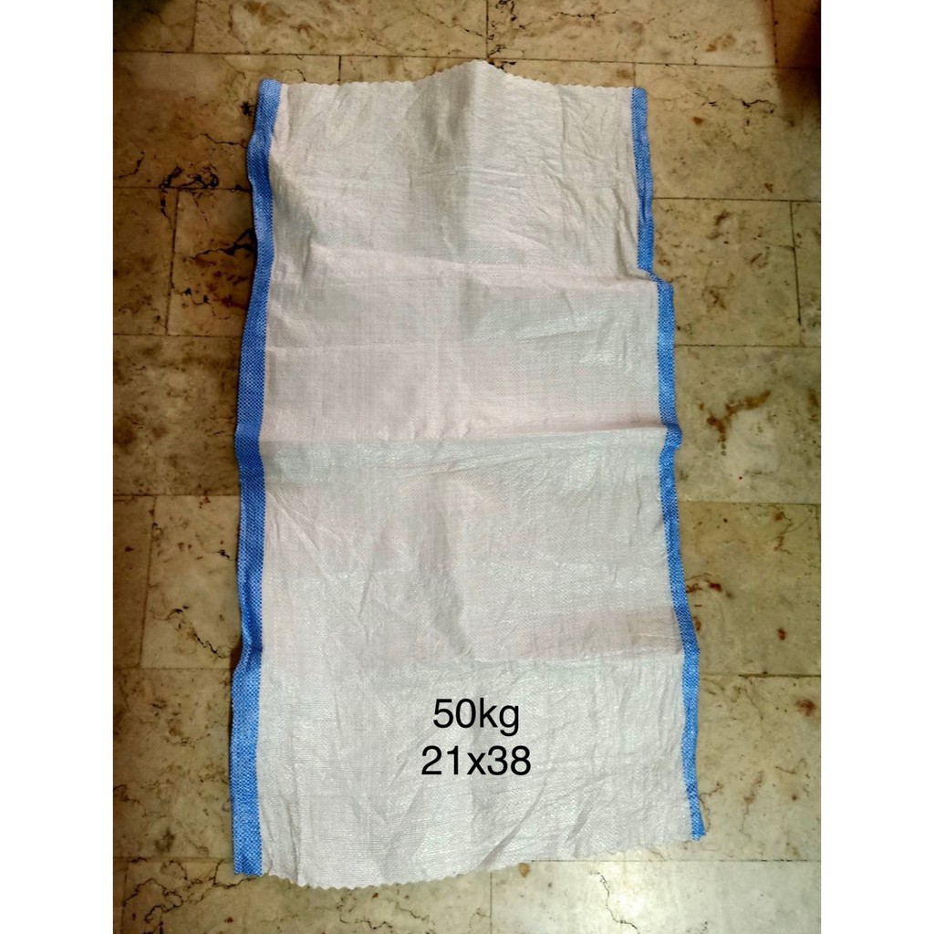 Empty Sack 50pcs (50kg 21x38). (25kg 19x29). (18x24). (14x22). (26x40 ...