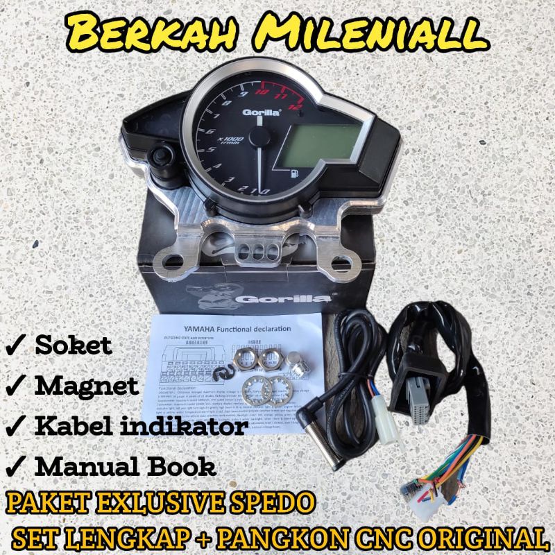 Speedometer spido model new Vixion Complete set Of Indicator