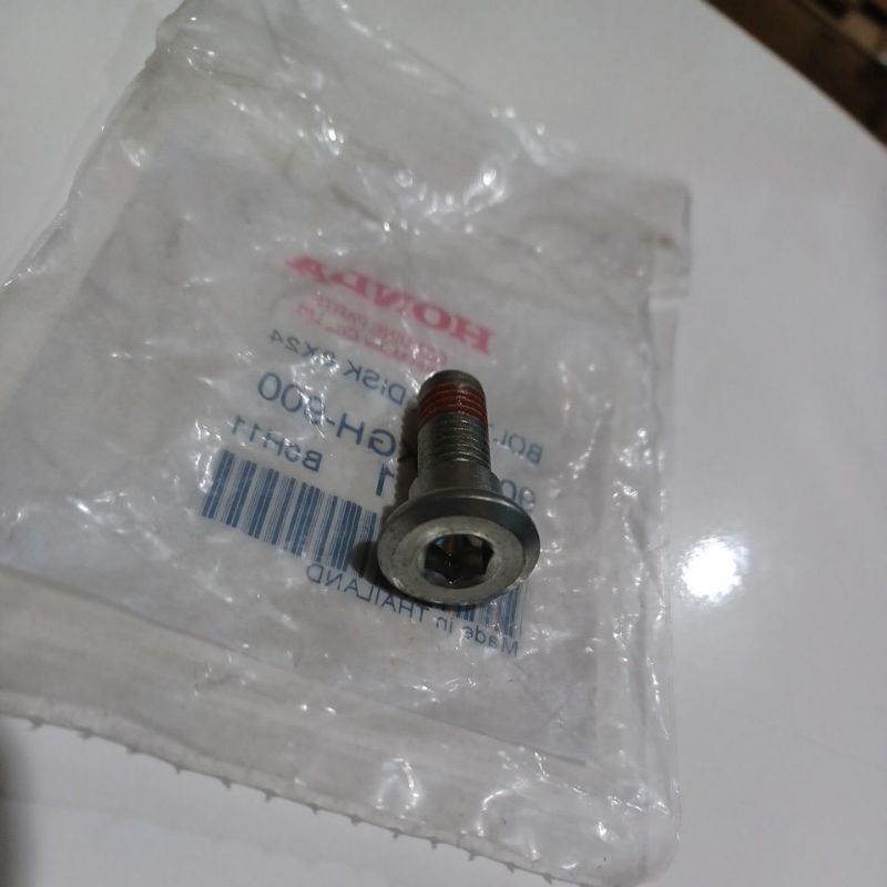 HONDA XRM DISK BRAKE BOLT ORIGINAL HONDA Shopee Philippines